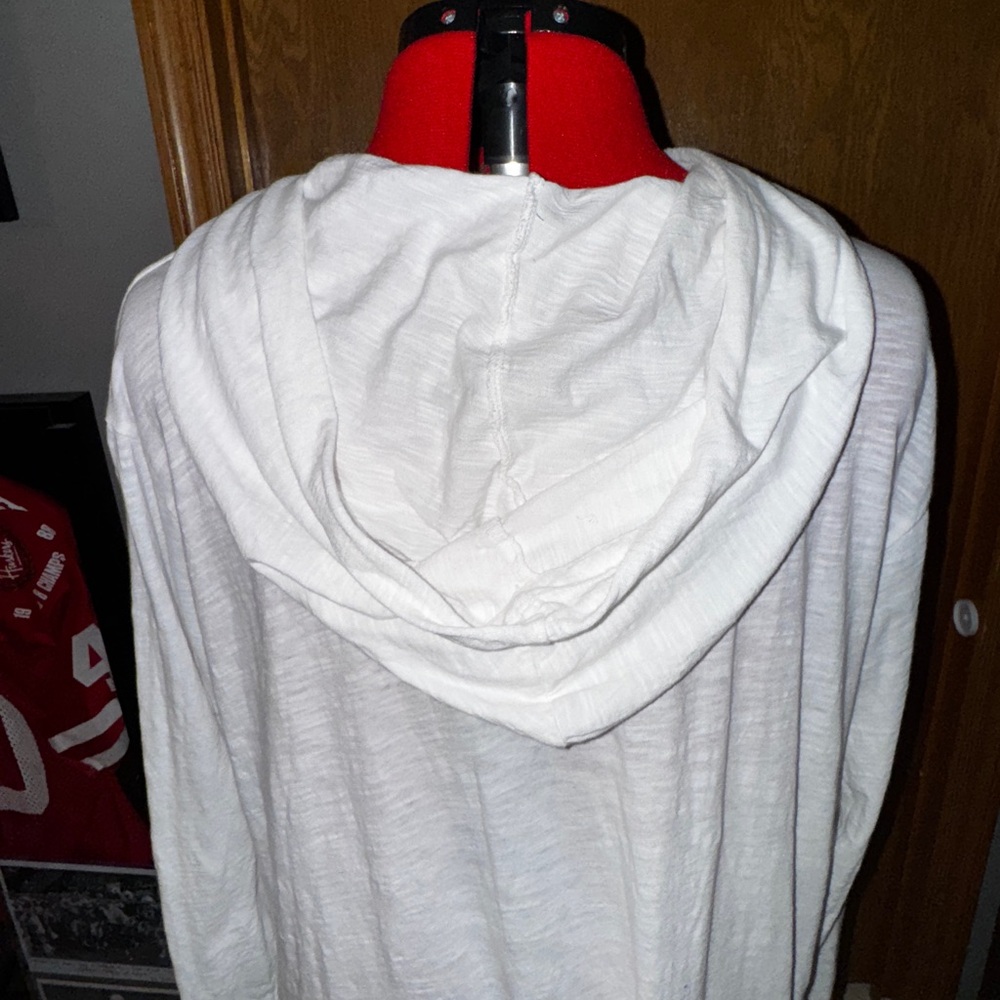 Magnolia Pearl Classic White Hoodie Dress, NWT - Picture 5 of 12